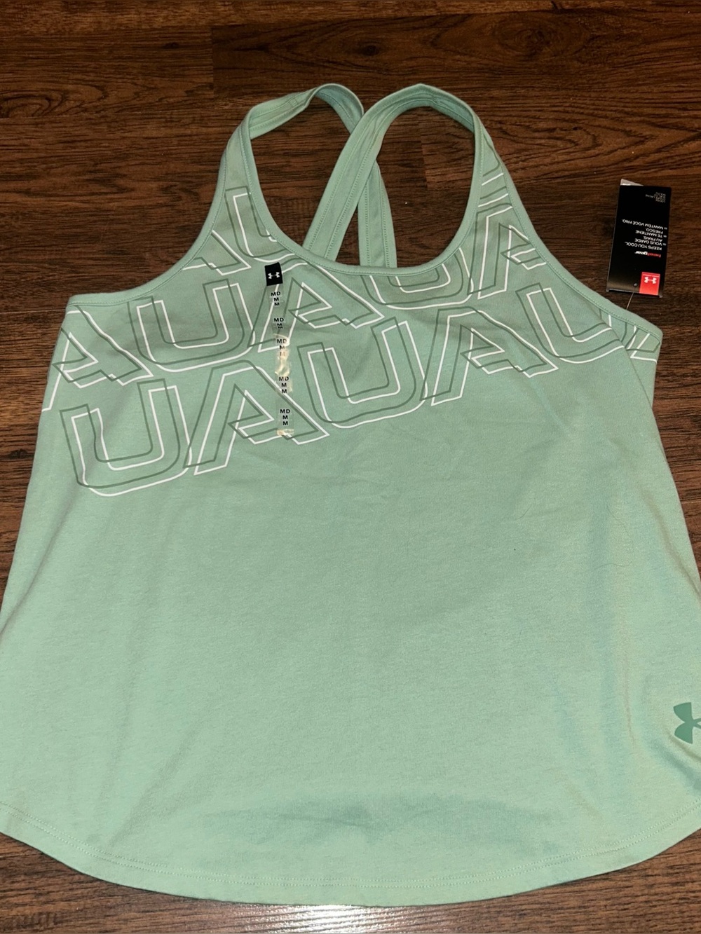 Under Armour Green Performance Tank Top